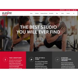 Elevate Fitness Website