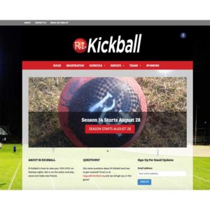 RI Kickball Website